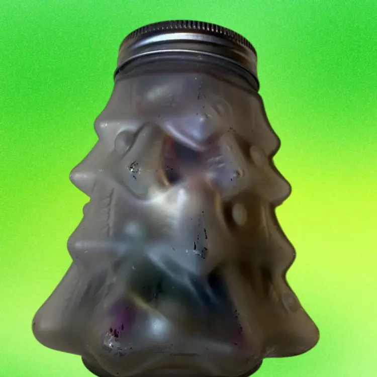 Christmas Tree Jewelry Jar. Xmas Earrings Necklaces Bracelets Brooches #15