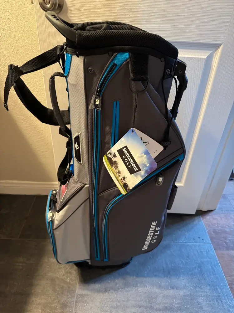 Bridgestone Golf Play All Day Stand 4-way Divider Golf Bag (New)
