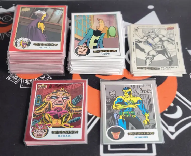 2024 Upper Deck Marvel Beginnings Vol 2 S2 114-Card Lot Base/Parallels/Inserts