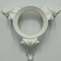 White Plastic Paperweight Stand