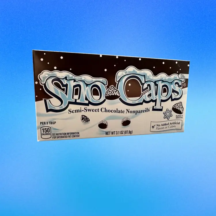 001 Sno-Caps Chocolate Drop Nonpareils