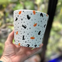#4.7 Inch Cats And Pumpkins