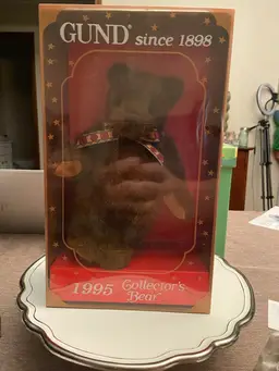 1995 Gund Brown Bear NIB