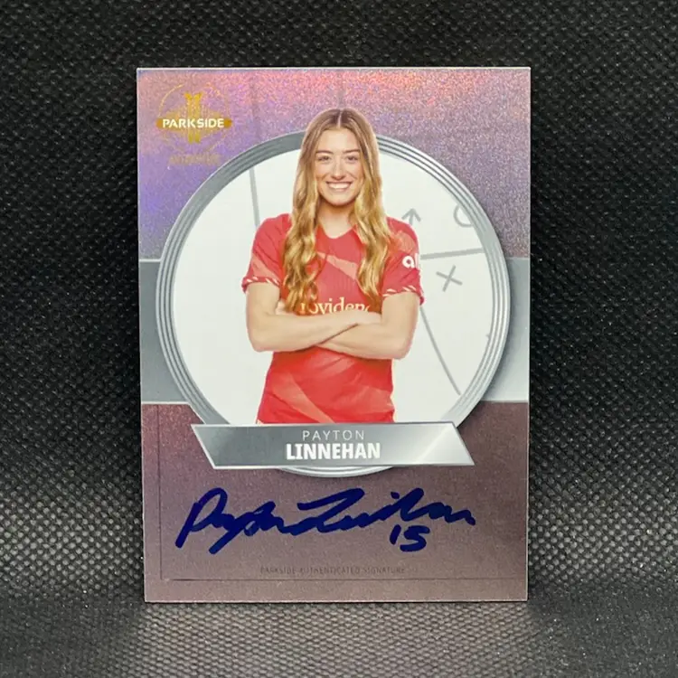 Payton Linnehan 2024 Parkside NWSL Signature Series Autograph Foil /99 Soccer Card