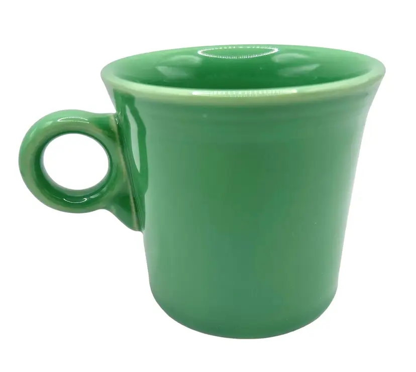 Fiesta Ware 12oz Java Mug Cup Meadow Green Homer Laughlin Circle Handle
