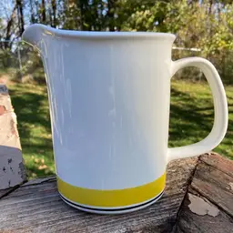 Arabia Finland - Faenza - Pitcher. 6.25”h.