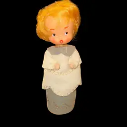 Vintage Japan Blonde Choir Girl