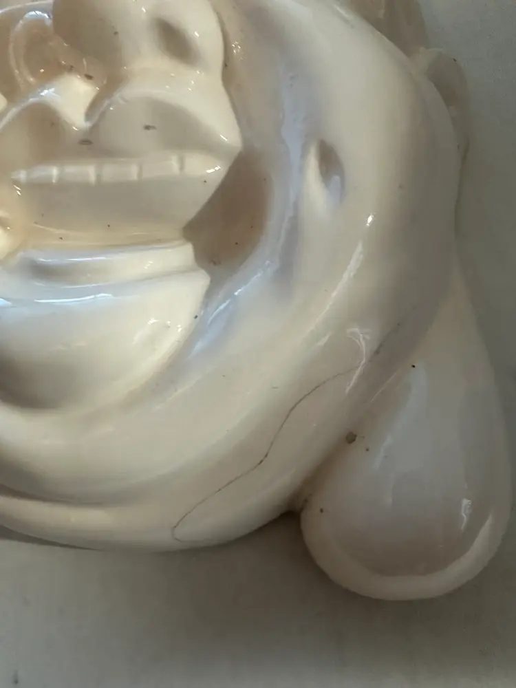 Vintage Ceramic Buddha Face