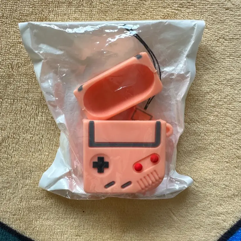 Pink Game Boy AirPod case