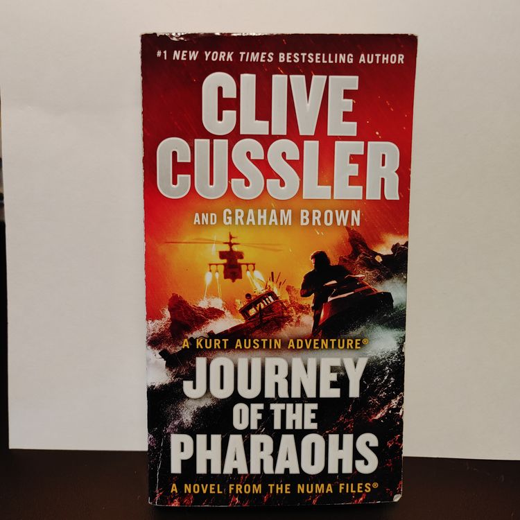 Journey of the Pharaohs by Clive Cussler. Numa files series. Very good condition. Published 2020