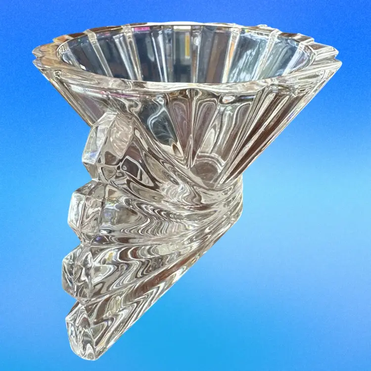 Rosenthal Studio Line Germany 24% Lead Crystal Art Deco Votive Candle Holder