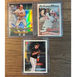 Gunnar Henderson 3 Card Rookie Lot Includes Throwback Thursday And Bowman Heritage Baltimore Orioles