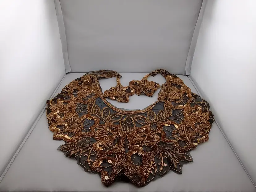 Vintage beaded shawl