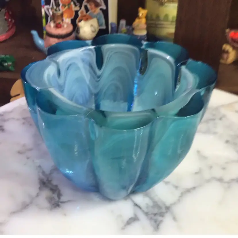 Recycled Glass Votive From Spain