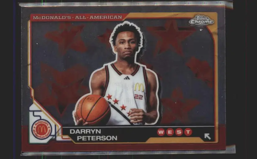 2025 Topps Chrome McDonald's All American #50 Darryn Peterson - (141)