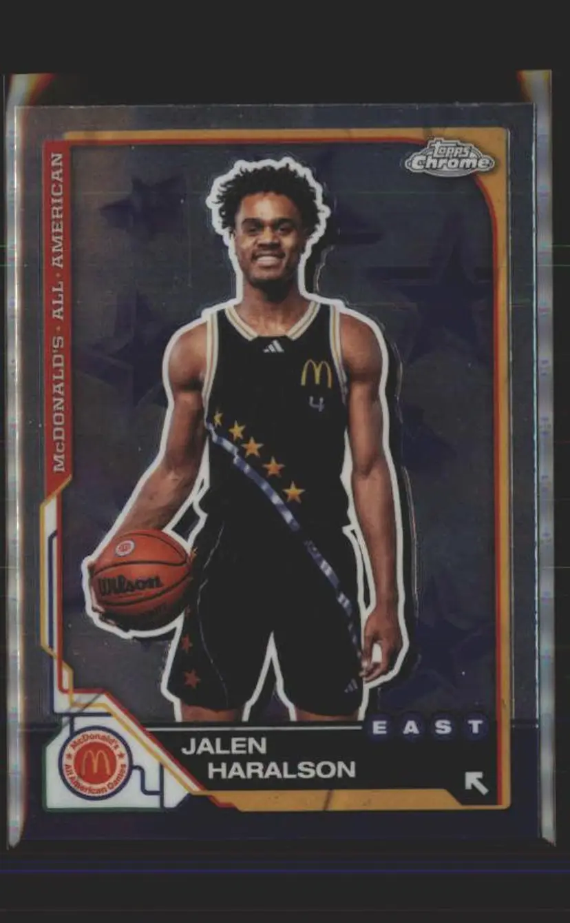 2025 Topps Chrome McDonald's All American #4 Jalen Haralson - (141)