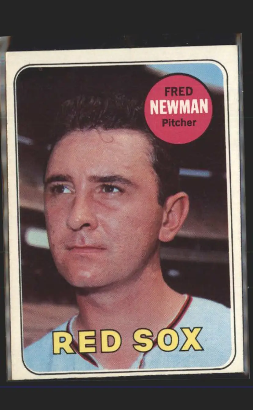 1969 Topps #543 Fred Newman - (137) - Boston Red Sox
