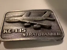 VTG Belt Buckle KC-135 Stratotanker Airplane Buckle Connection St Louis