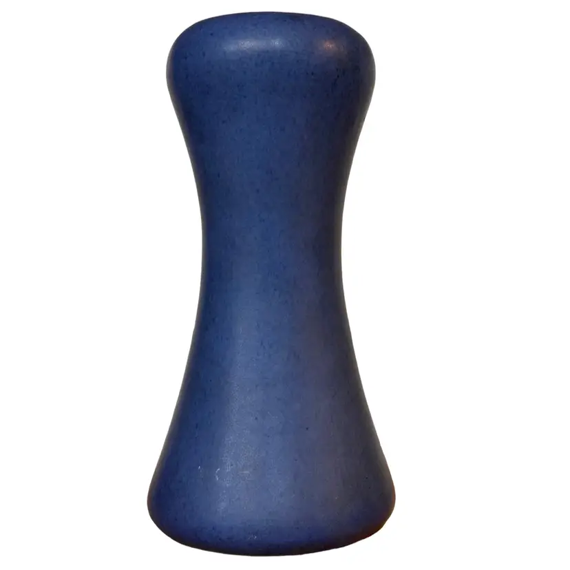 1920s Muncie Pottery Vase In Blue Blush Glaze Original Condition