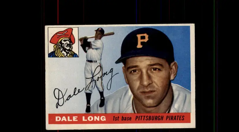 1955 Topps #127 Dale Long - (pk-tl1) - Pittsburgh Pirates