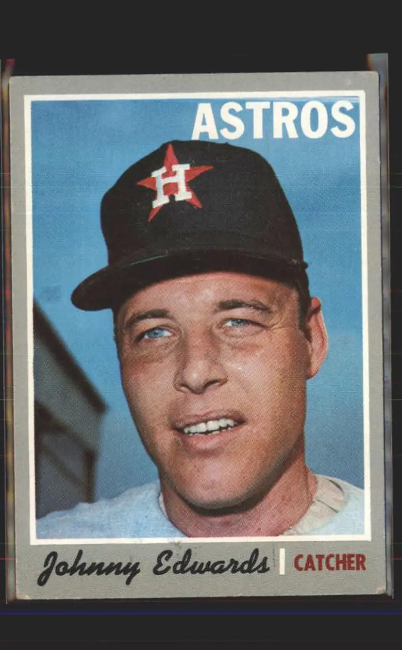 Johnny Edwards 1970 Topps #339 - () - Houston Astros