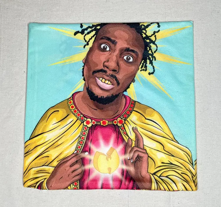 ODB Ol' Dirty Bastard Big Baby Jesus Pillow Cover with Zipper Closure RARE