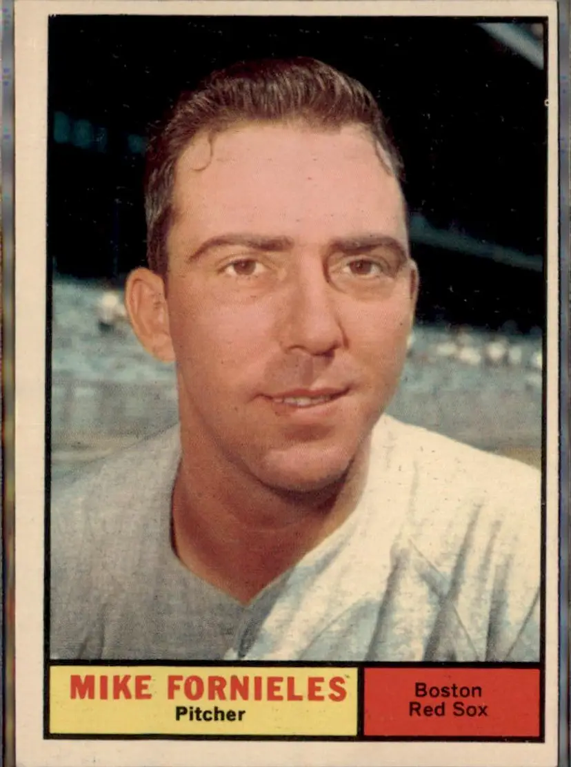 1961 Topps #113 Mike Fornieles - ( ) - Boston Red Sox