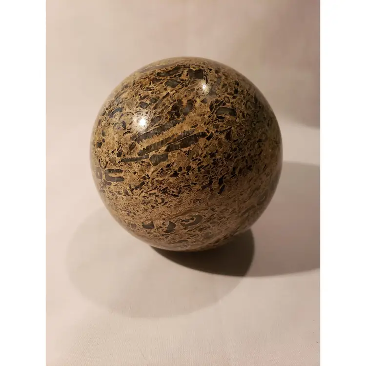 Large Heavy Marble Sphere Orb Paperweight Magnum Pakistan