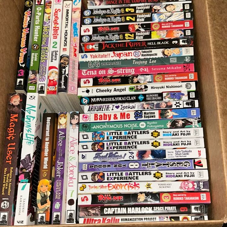 Lot of 35 Mangas