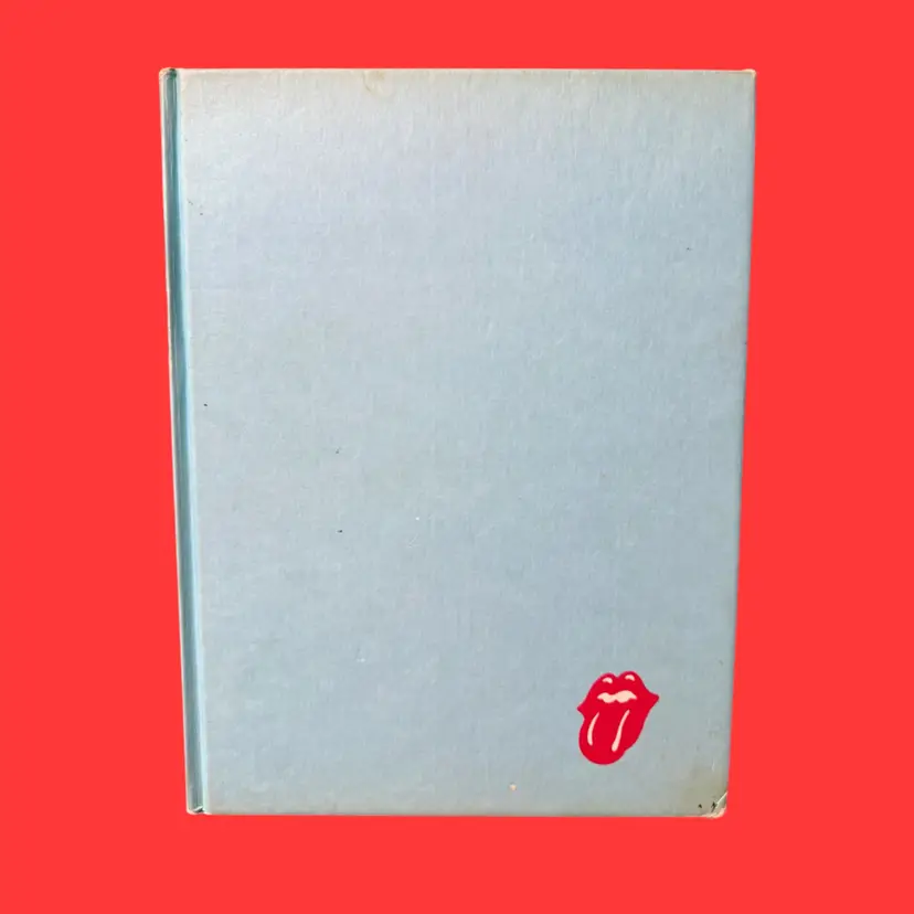 70's Vintage ROLLING STONES by Tony Jasper Hardcover Book READ