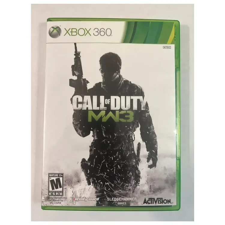Call of Duty: Modern Warfare 3 Xbox 360 - Epic Shooter Campaign LIKE NEW