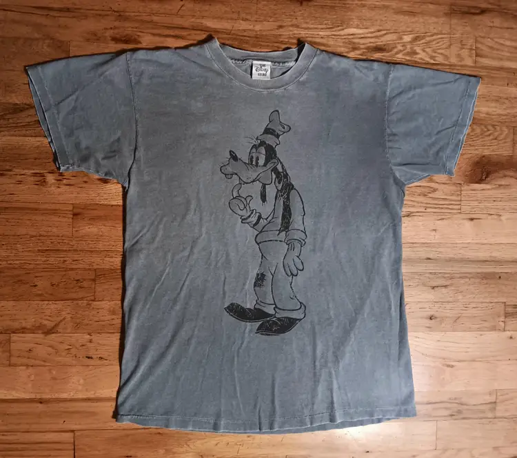 vintage single stitch Goofy t shirt Disney Store Mickey Mouse Donald Duck Minnie