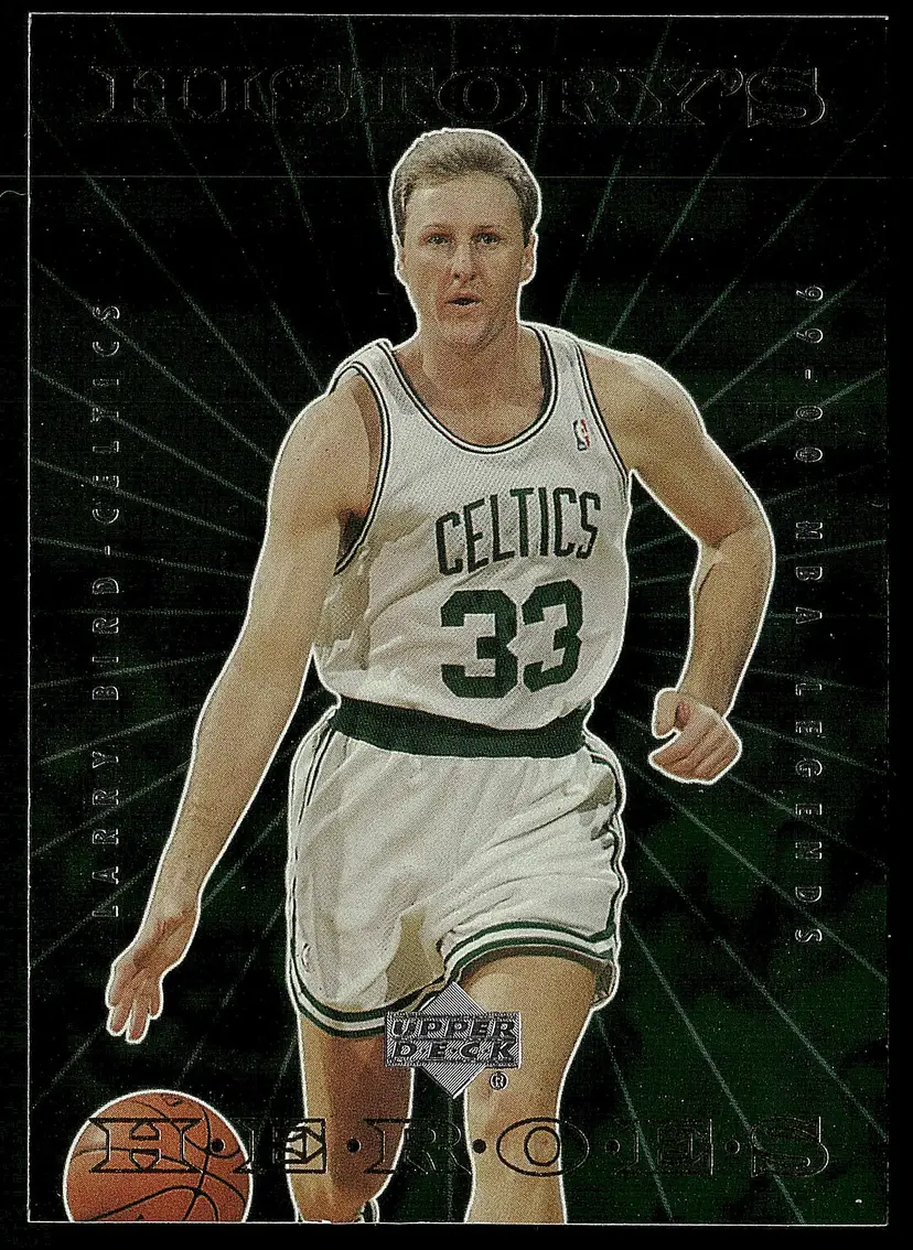 Larry Bird 10-Card Lot Celtics HOF Vintage Raw Basketball Cards 🏀