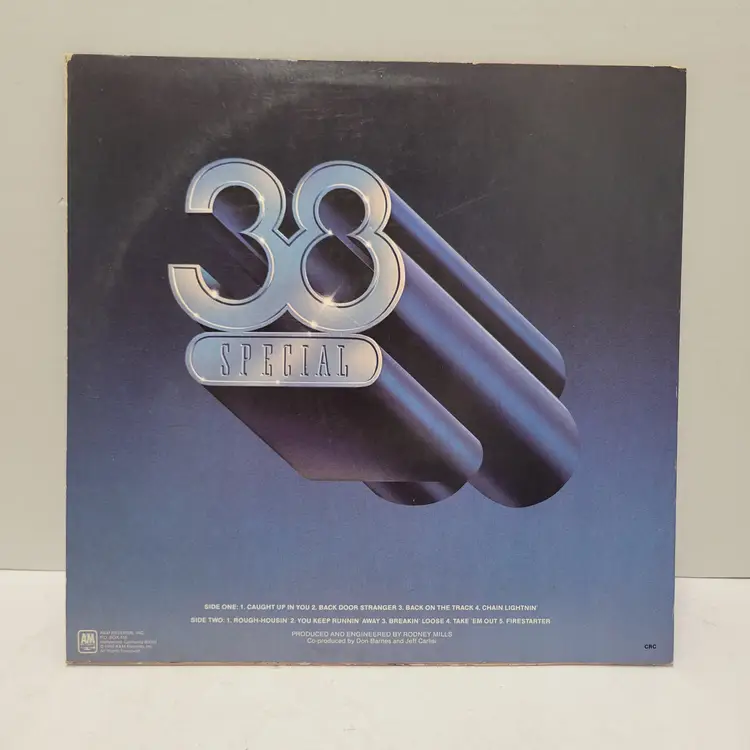 LP 38 Special Special Forces A&M SP-4888 Untested Sold As Wall Art