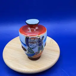 Japanese Satsuma Style Mini Vase