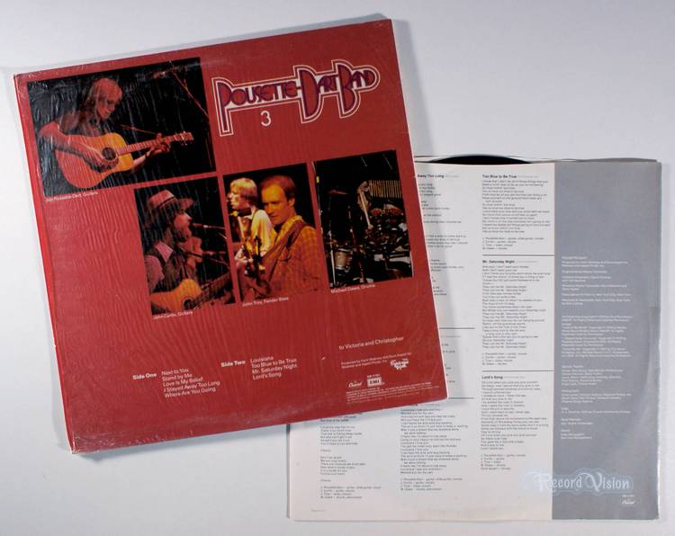 Pousette-Dart Band - 3 (1978) Vinyl LP • Stand By Me