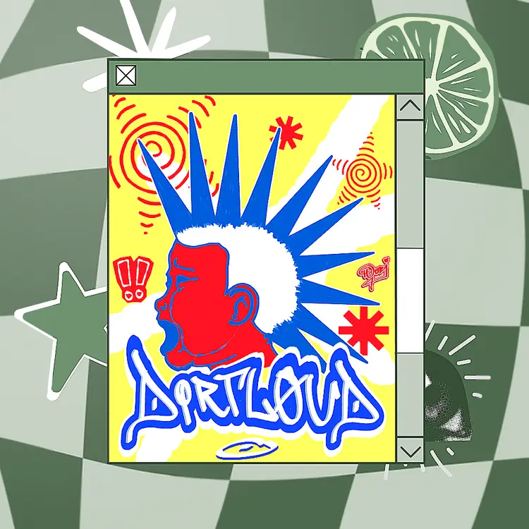 DIRTLOUD ꕤ Art Print | 8X10in