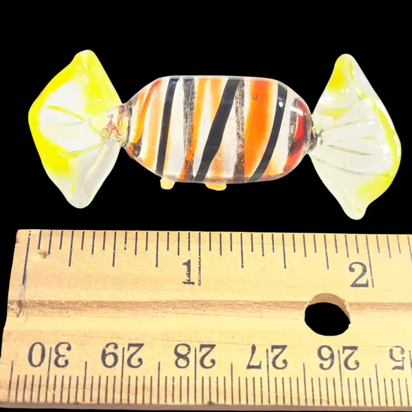 Vintage Unknown Artist Handblown Glass Candy Under 3β