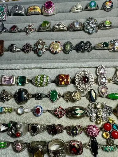 OVER 150 NEW STERLING RINGS!!!
