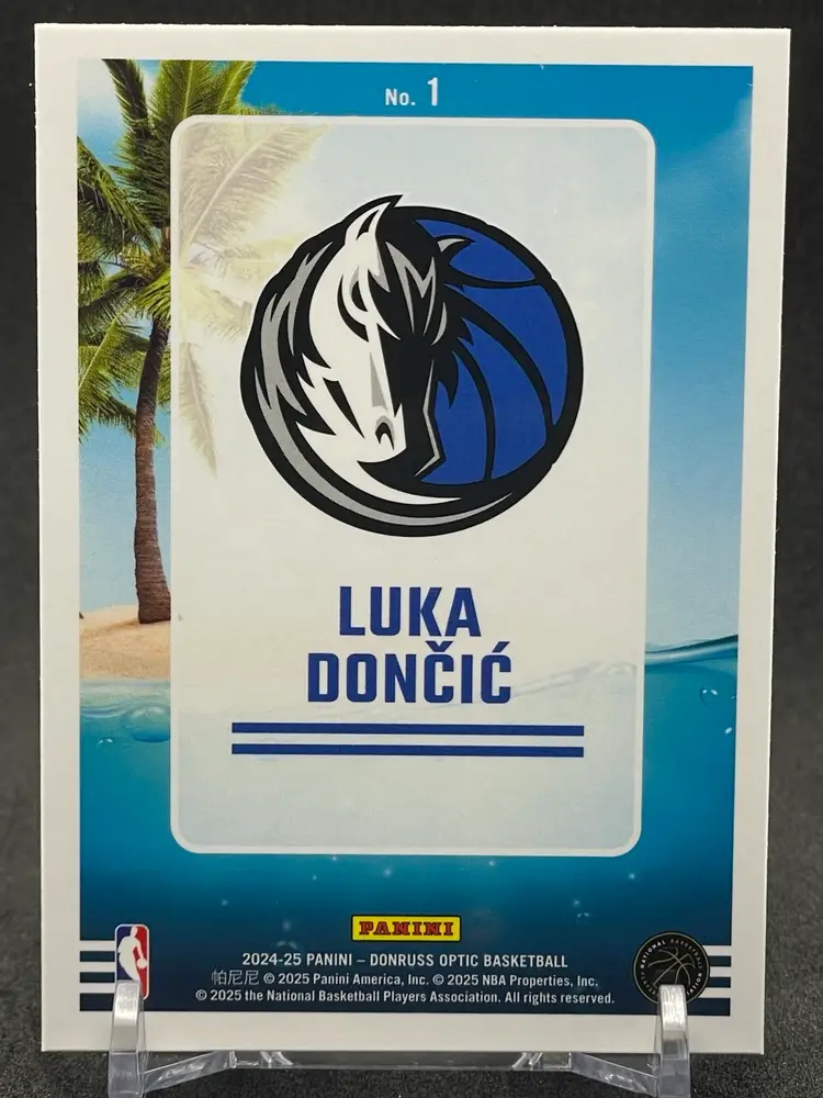 #01 Luka Dončić 2024-25 Optic Splash! #1