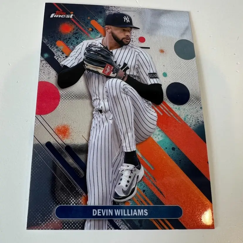 Devin Williams Topps Finest New York Yankees