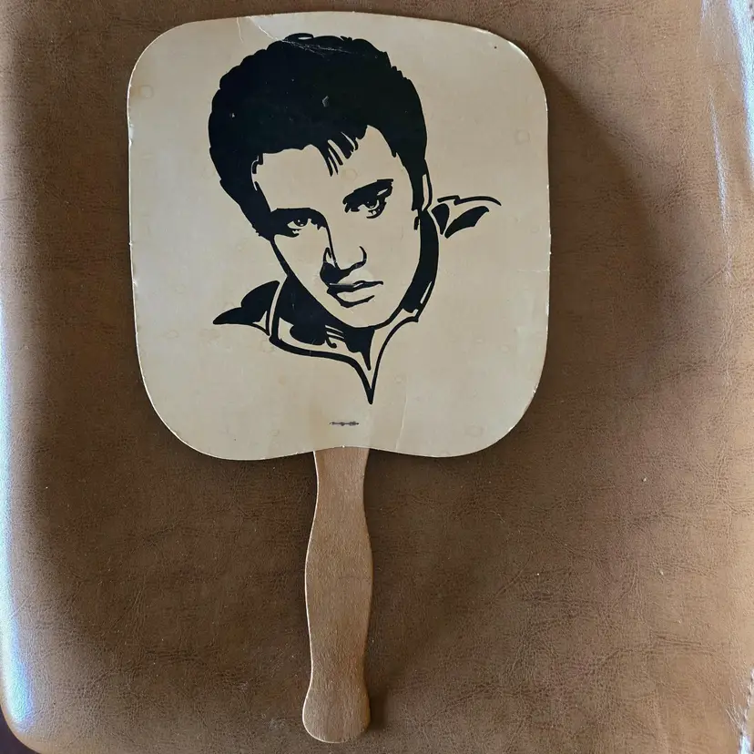 ELVIS IS COMING Fan July 27th 1990 Sonoma County Fair 12½" × 7½" Approximately Vintage - Condition Issues