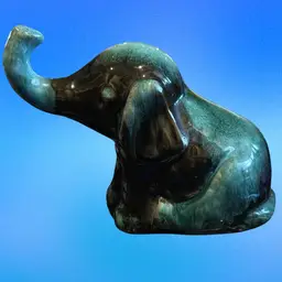 Blue Mountain Pottery Elephant