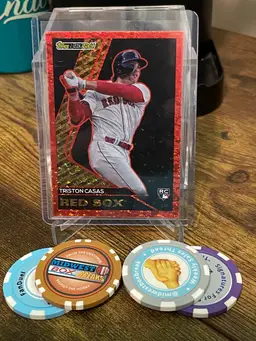 2023 Topps Update Black Gold Triston Casas RC Red /10