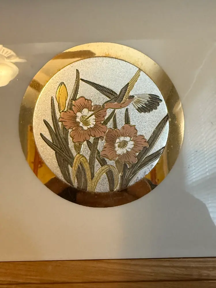 Vintage Japanese Chokin Tile