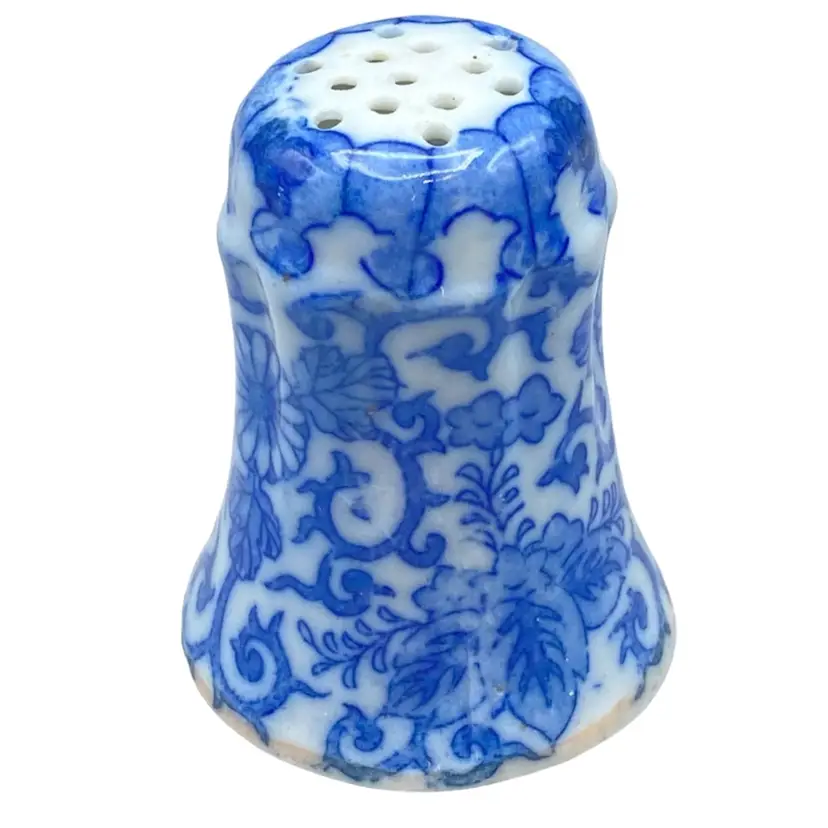 Blue White Floral Chinoiserie Single Shaker Cottage