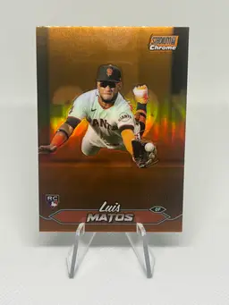 Luis Matos - 2024 Stadium Club Orange /99 - San Francisco Giants
