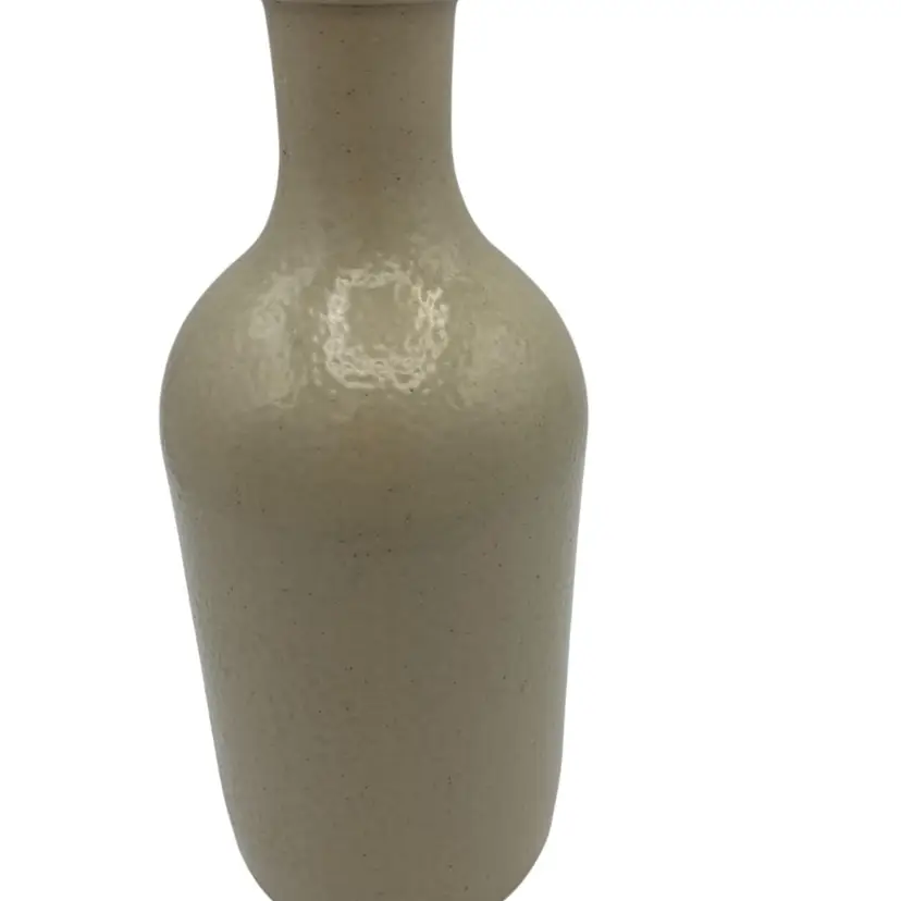 Antique M.K.M White Stoneware Bottle German Marked 8.5" Original