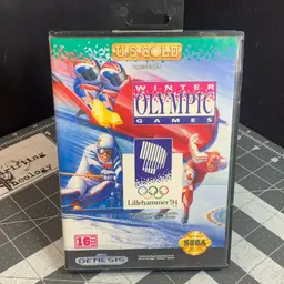 Sega Winter Olympic Lillehammer 1994 Complete In Case