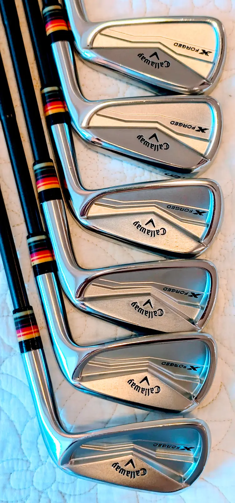 2025 Callaway X Forged 5-PW Iron Set / DG Mid 115 X100 XStiff Flex Custom Built